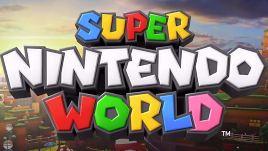 super nintendo world logo