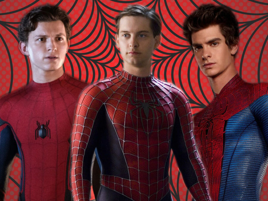 tobey maguire tom holland andrew garfield