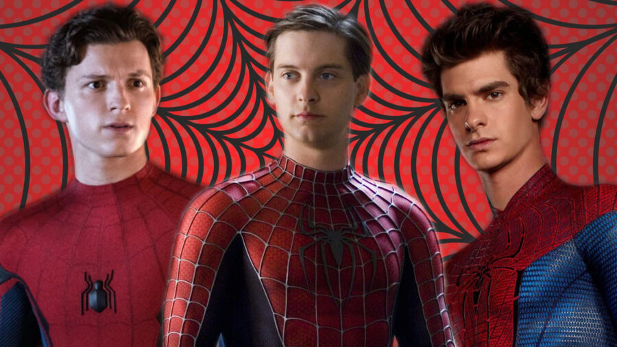 tom holland andrew garfield tobey maguire