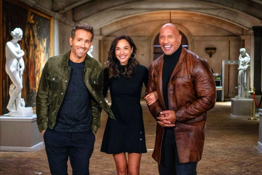 Red Notice Dwayne Johnson Ryan Reynolds Gal Gadot