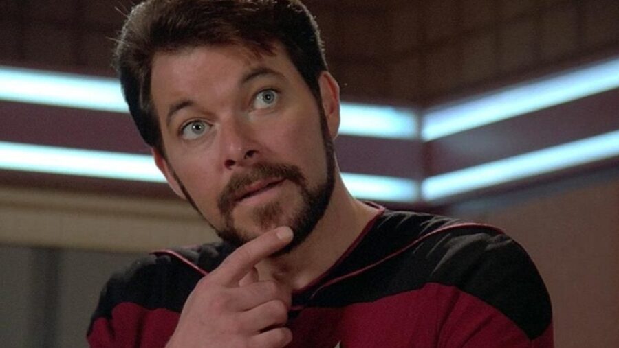 star trek q riker