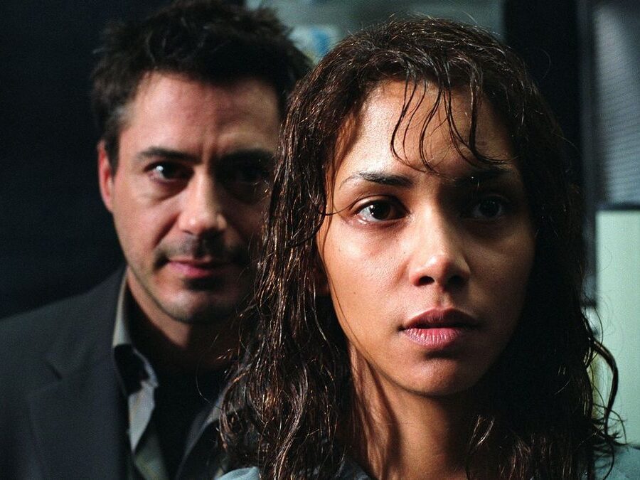 Robert Downey and Halle Berry