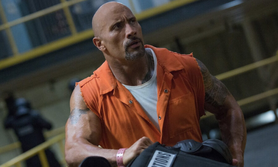 dwayne johnson hobbs shaw