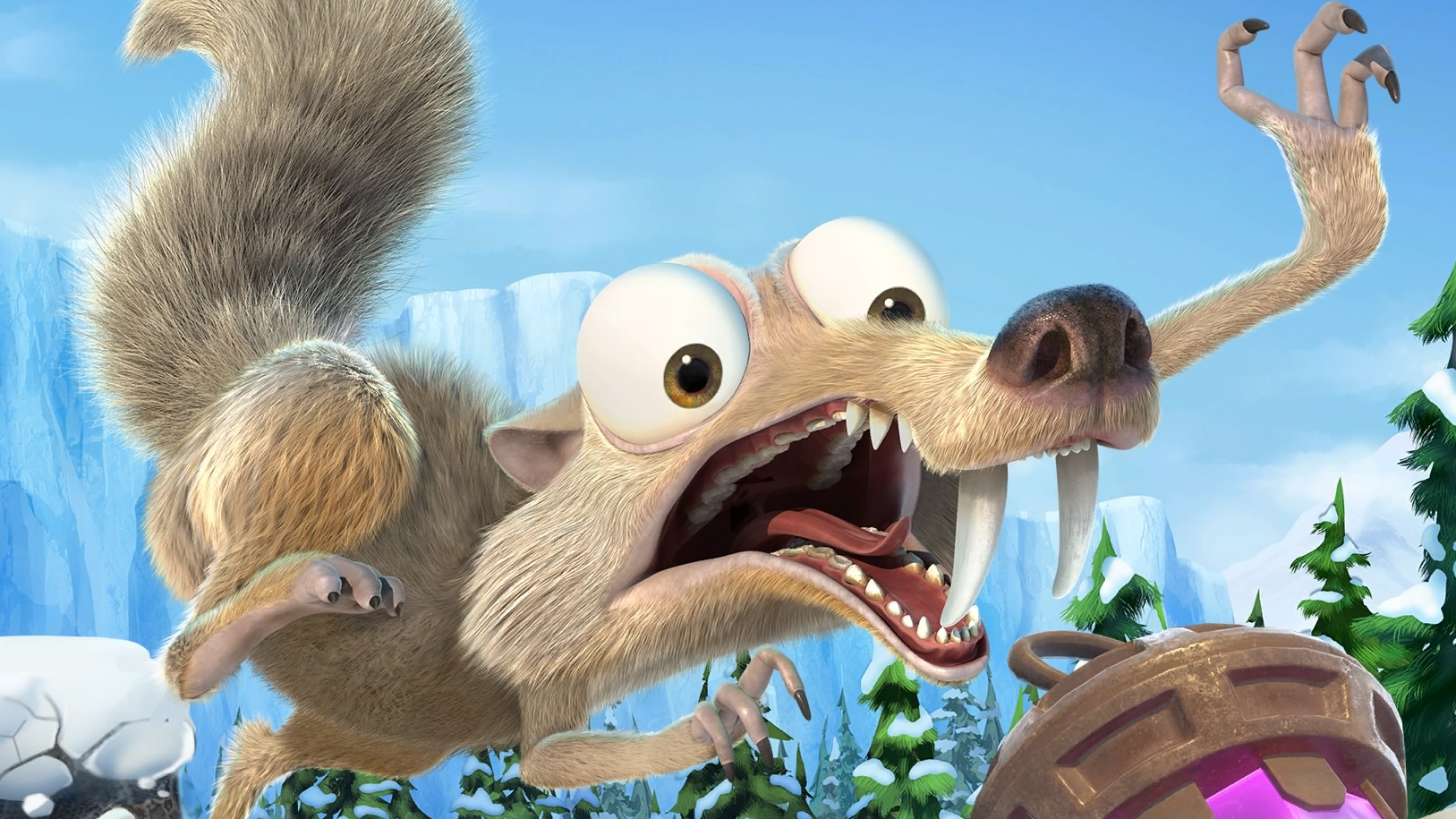 Ice age scrats nutty. Скрат Ледниковый период 2002. Ледниковый период 5 игра. Ледниковый период 3 игра.