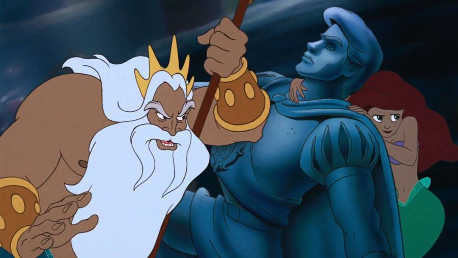 King Triton The Little Mermaid