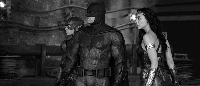 justice league black and white