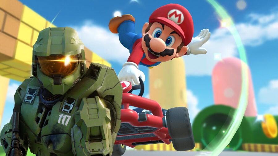 halo mario kart