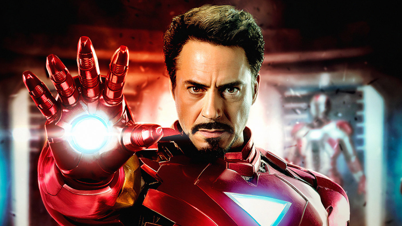 Robert Downey Jr as Iron Man