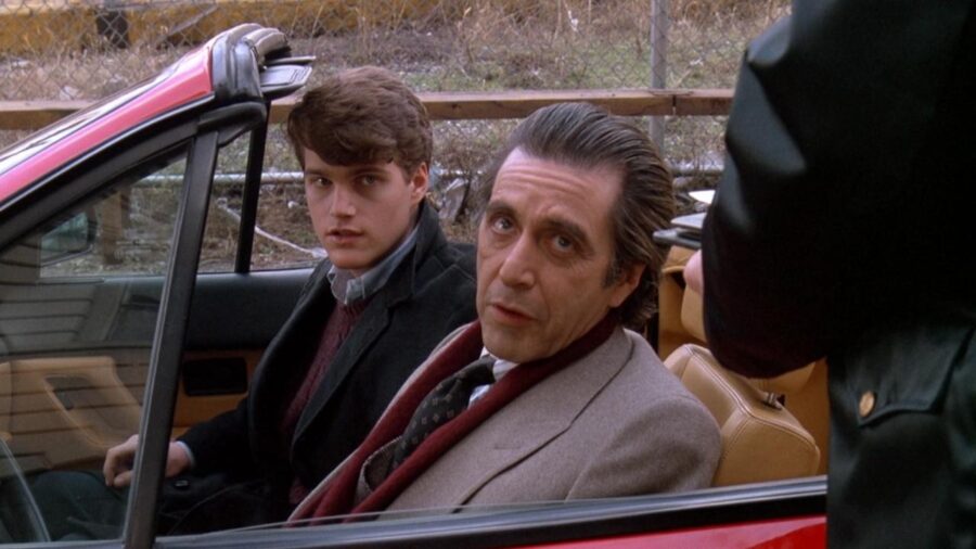 al pacino car scene