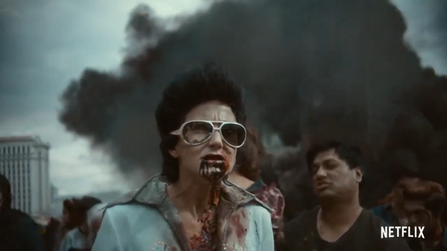 Zombie Elvis impersonator