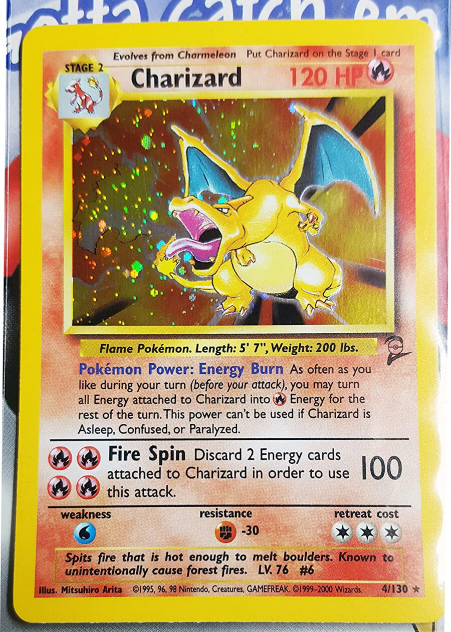 pokemon charizard card