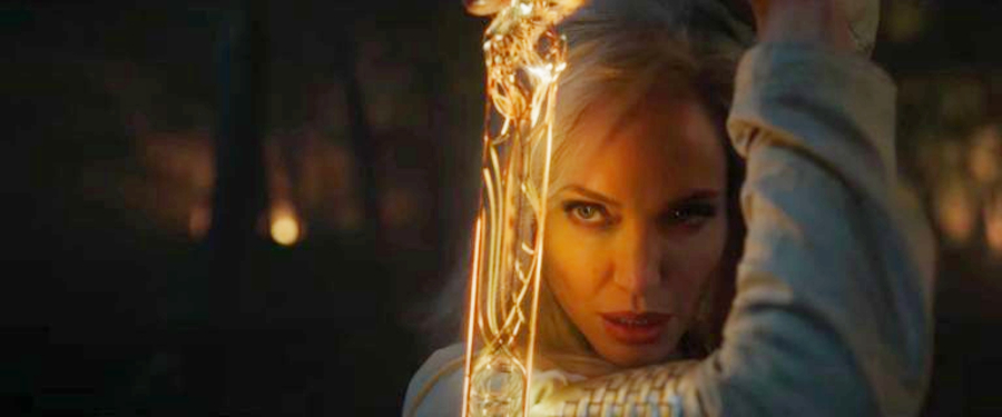 angelina jolie, the eternals thena