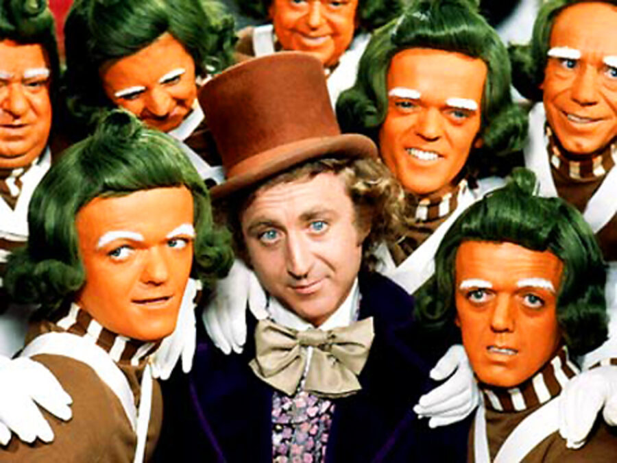 oompa loompas with gene wilder