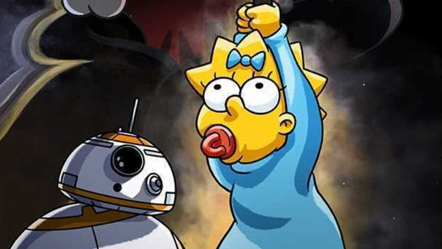 simpsons star wars