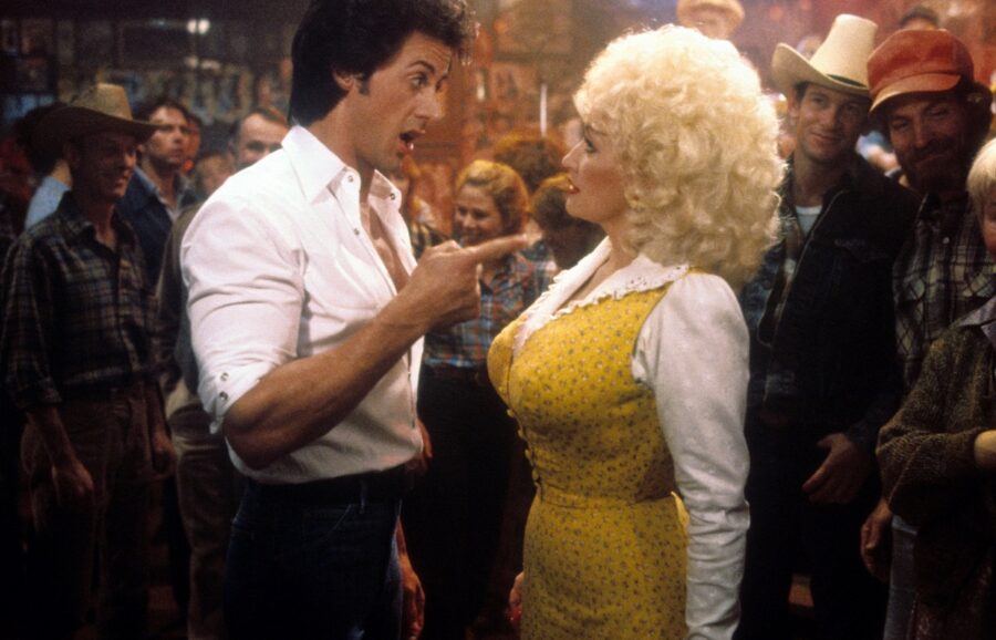 stallone and dolly in rhinestone