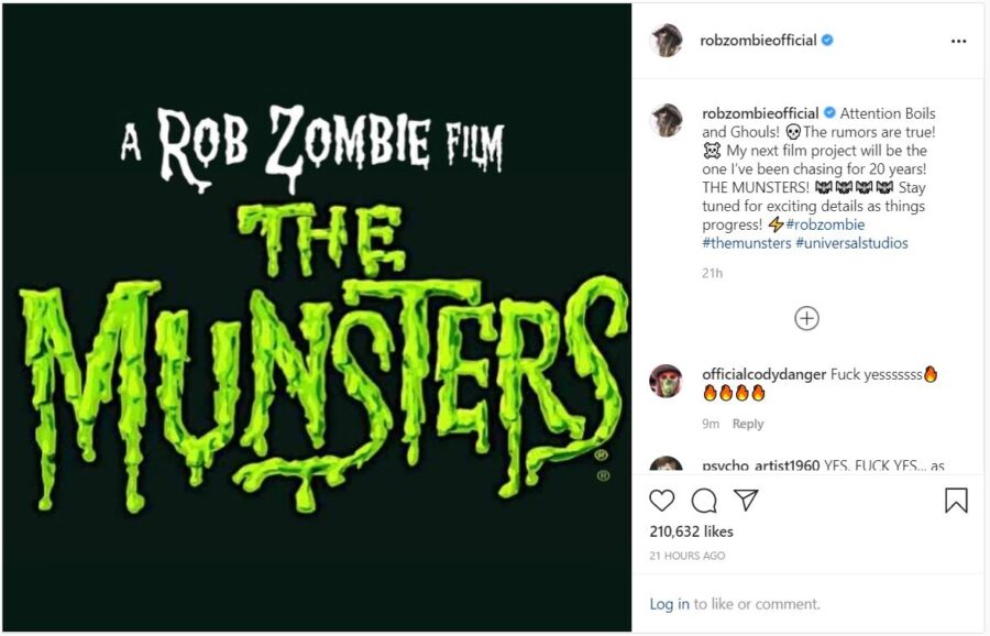 rob zombie munsters