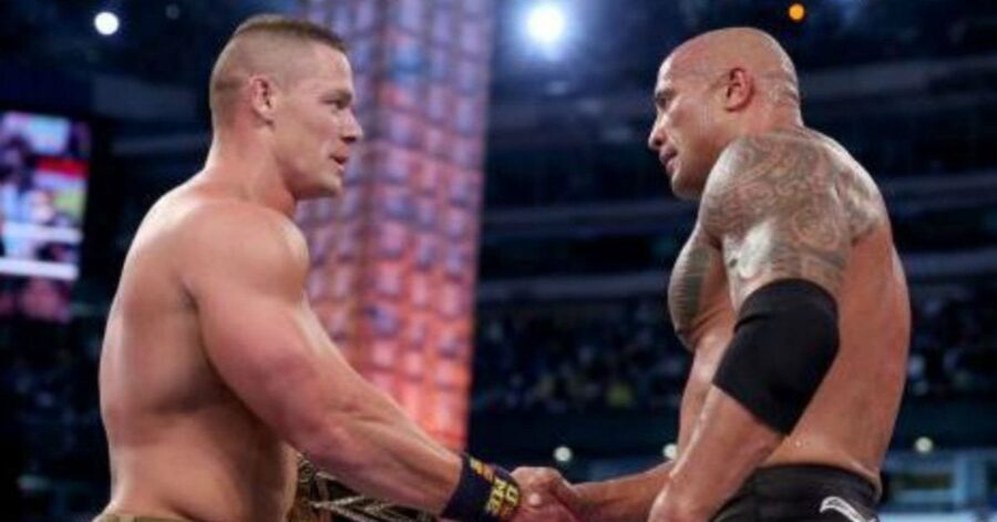 dwayne johnson john cena