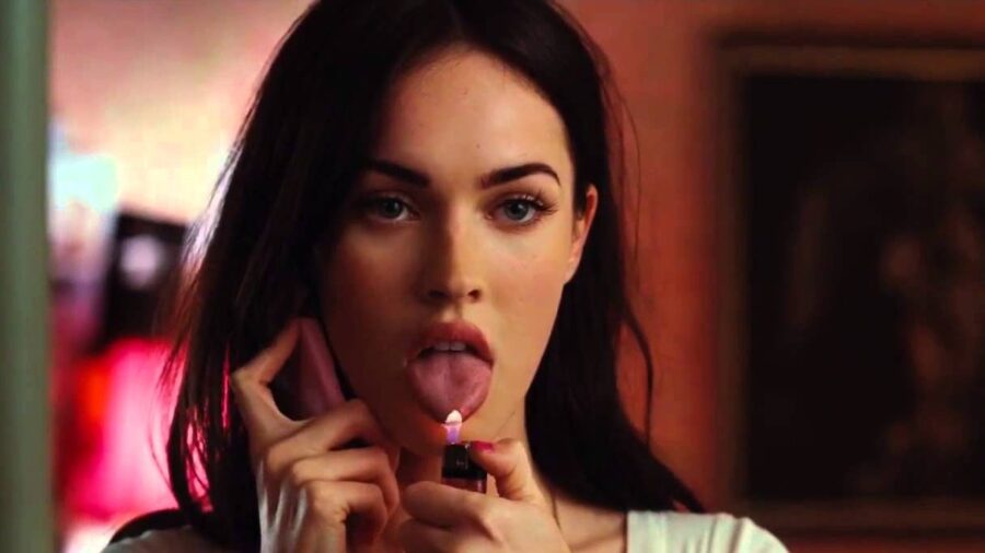 See Megan Fox Wearing See-Through Lingerie As Clothing