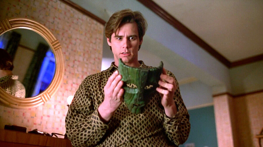 Jim Carrey Faces The Mask