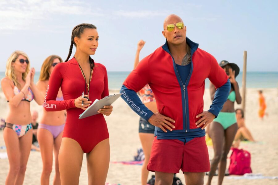 dwayne johnson baywatch