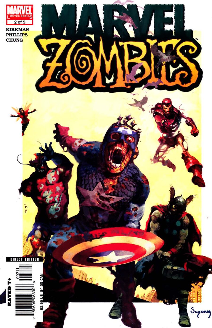 marvel zombies avengers comic