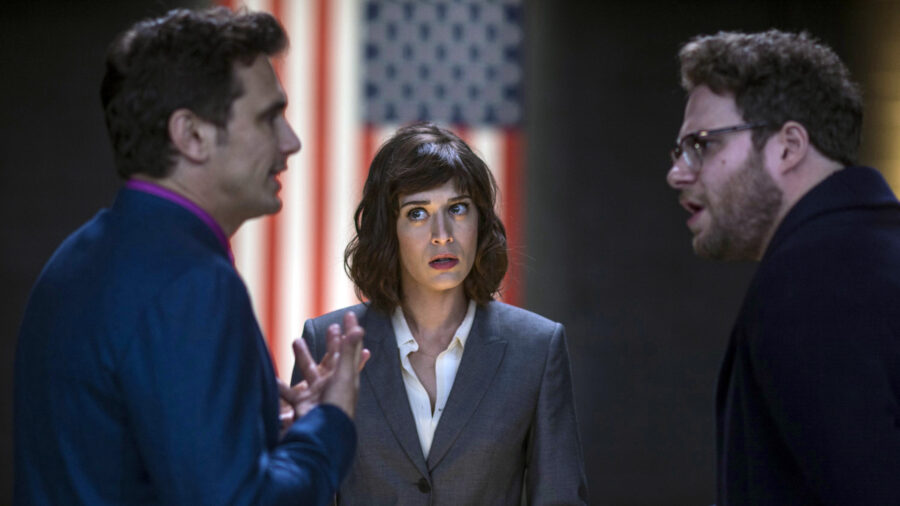 the interview netflix james franco seth rogen lizzy caplan