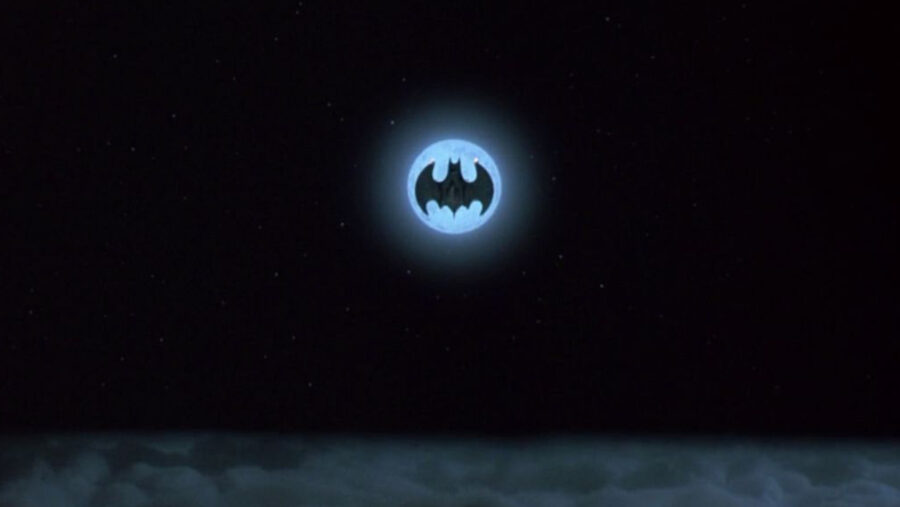 batman michael keaton batwing moon