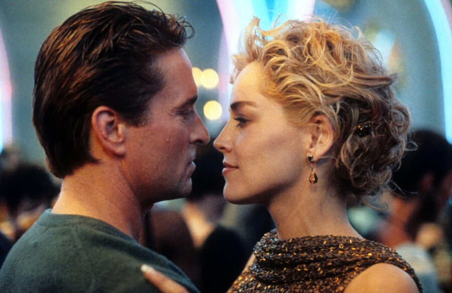 sharon stone michael douglas