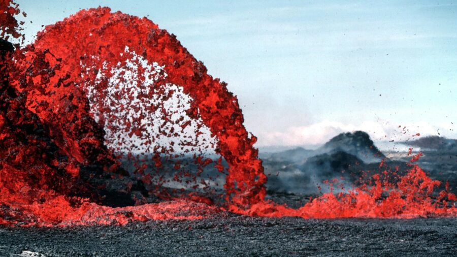 active volcano