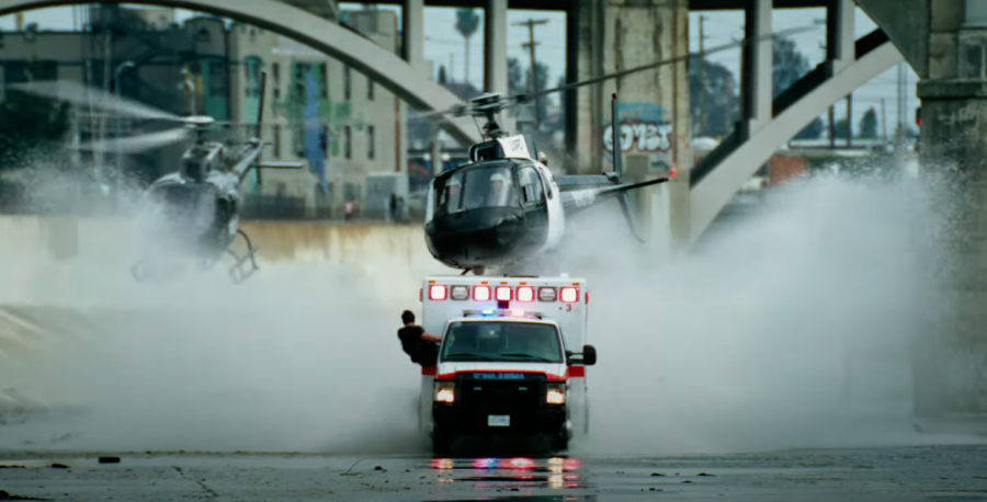 ambulance movie jake gyllenhaal michael bay yahya abdul-mateen