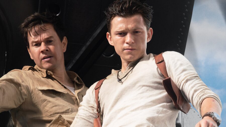 tom holland mark wahlberg uncharted