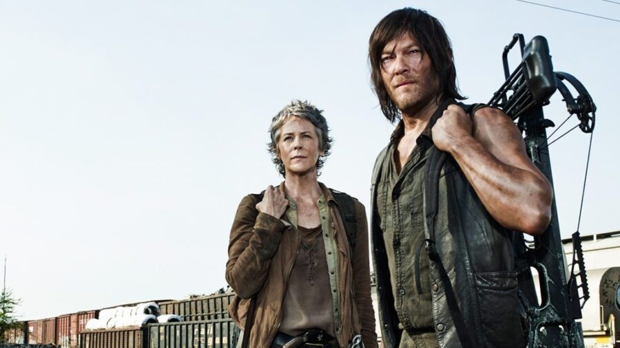 walking dead daryl & carol