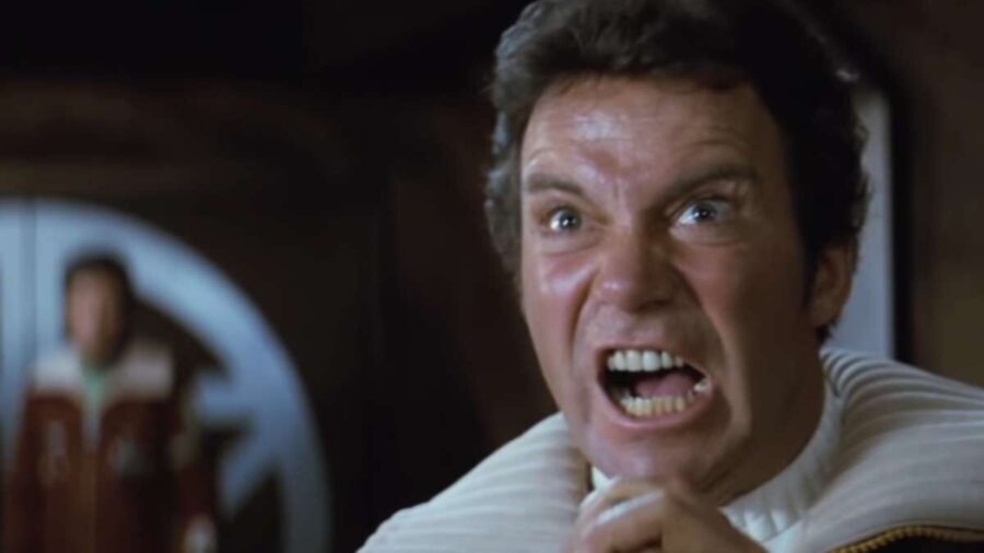 william shatner star trek wrath of khan