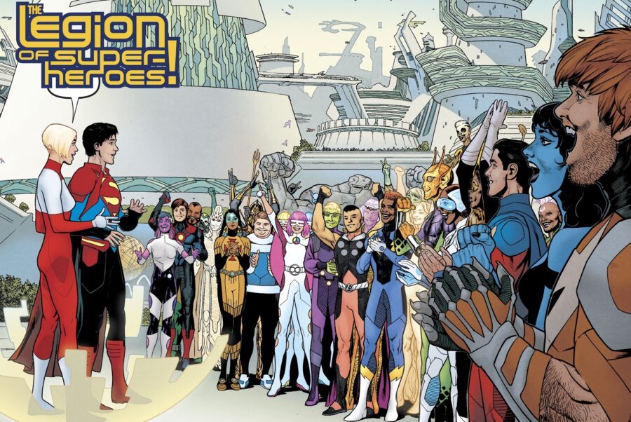 dc legion of super-heroes bendis