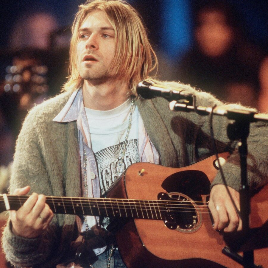 kurt cobain of nirvana