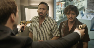 nicolas cage pedro pascal the unbearable weight of massive talent