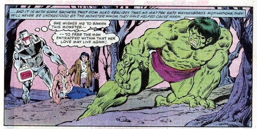 rom hulk marvel comics