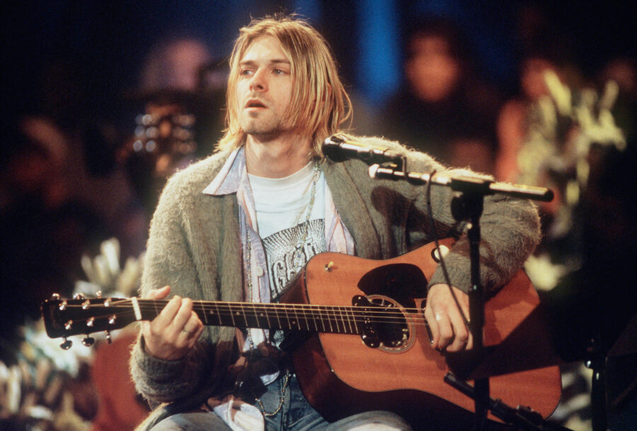 nirvana kurt cobain mtv unplugged nirvana nevermind