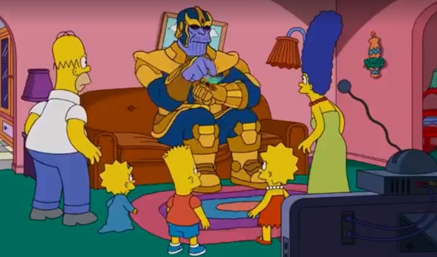 the simpsons marvel