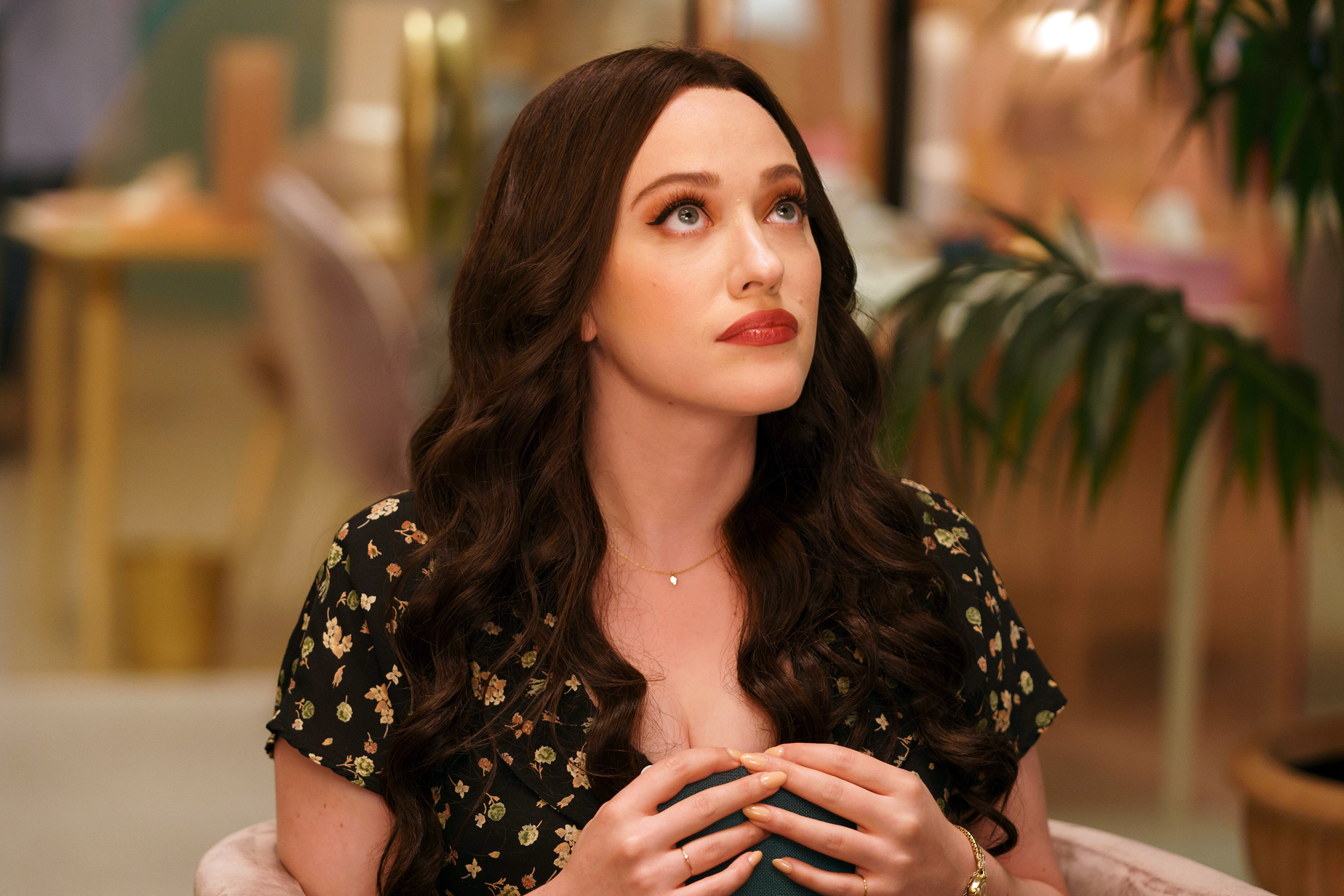 Kat Dennings Stuns In A Low-Cut In New Post