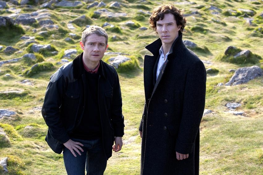 benedict cumberbatch martin freeman sherlock