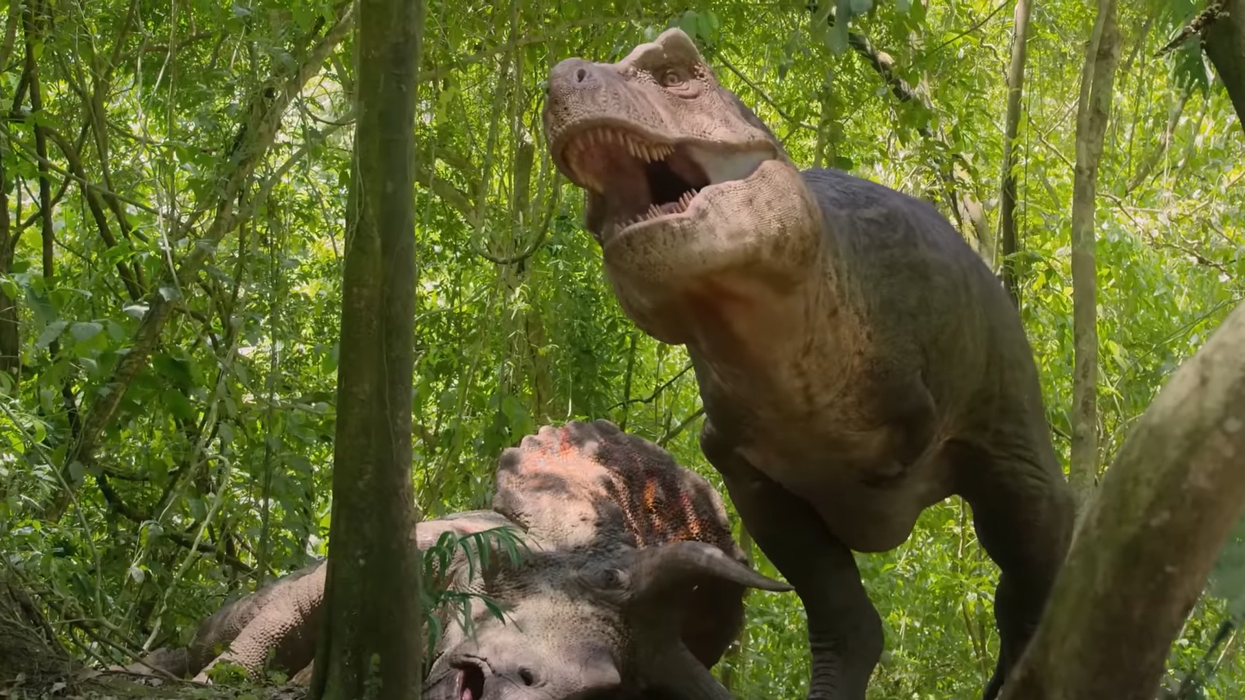 See The World During The Time Of Dinosaurs In Prehistoric Planet Official  Trailer