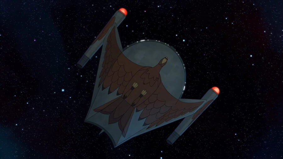 Romulan bird of prey classic