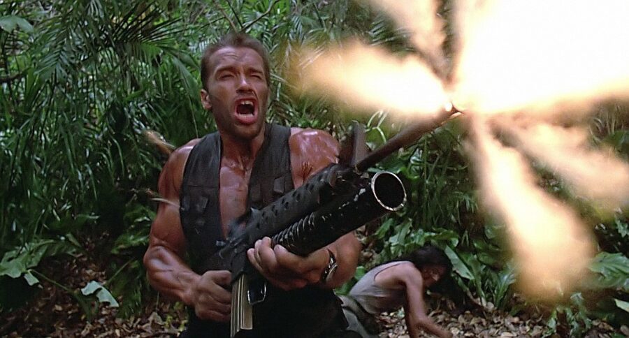 Arnold Schwarzenegger el depredador