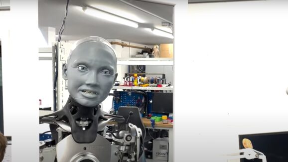 A Creepy AI Robot Will Give One Of The Biggest Announcements Of The Year