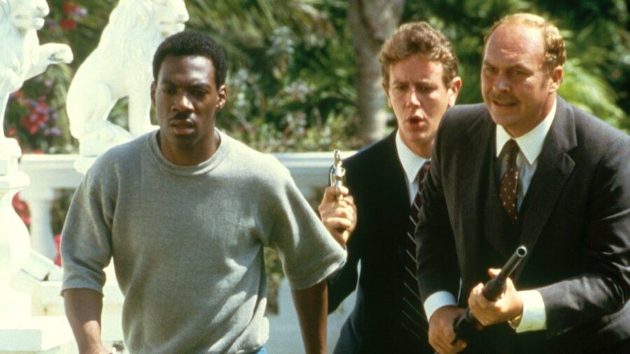 Detective Billy Rosewood and Sergeant Taggart beverly hills cop 4