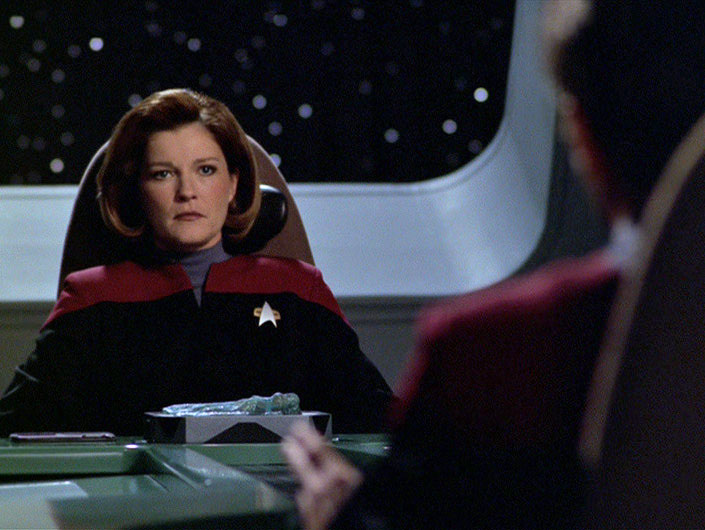 Kate Mulgrew as Captain Janeway