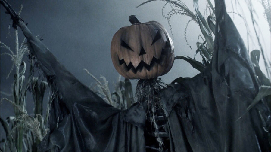pumpkin scarecrow tim burton