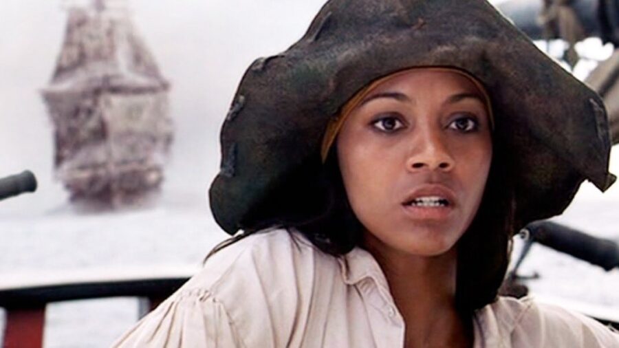 zoe saldana pirates