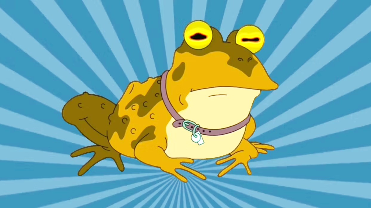 psychedelic toad